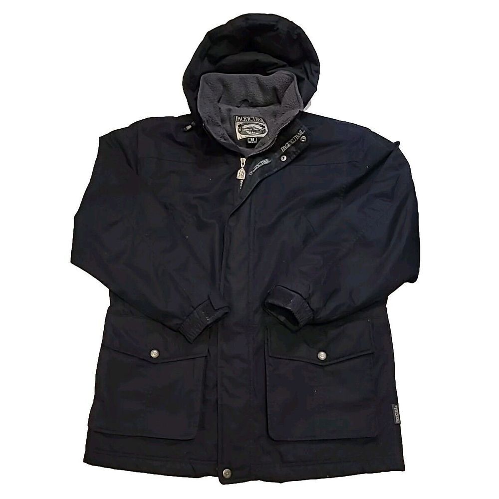Pacific Trail Black Men's Hooded Jacket